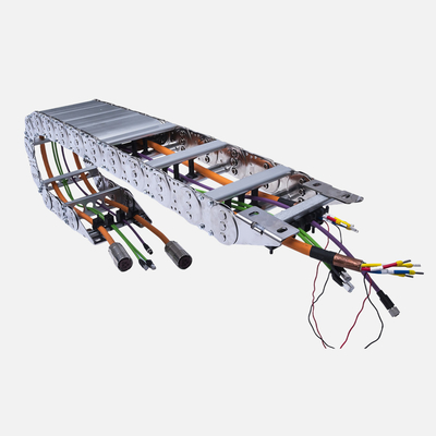 Low Maintenance Steel Cable Drag Chain 10mm 16mm 24mm 32mm For Automotive Industry