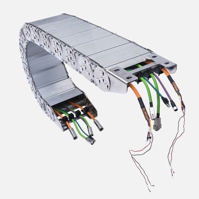 İyi bir fiyat. Endüstriyel Köprü Tipi Kablo Taşıyıcı Zincir, Tel Taşıyıcı Zincir 18-250 Yarıçap OEM çevrimiçi