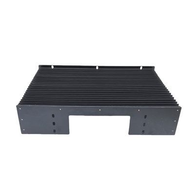 Harga yang bagus Mesin Rotary Hitam Bellow Cover Accordion Bellows Cover Resistensi UV Lipat on line