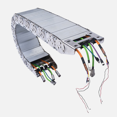 Good price Industrial Bridge Type Cable Drag Chain , Wire Carrier Drag Chain 18-250 Radius OEM online
