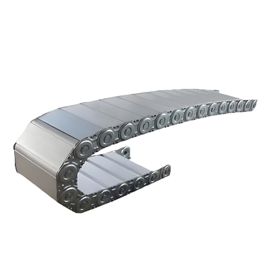 Good price Steel Cable Drag Chain For CNC , Heavy Duty Load Bearing Flexible Wire Channel online