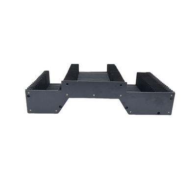 Good price Customized CNC Machine Telescopic Cover Steel Bellow Covers Protection Dust Rectangular online