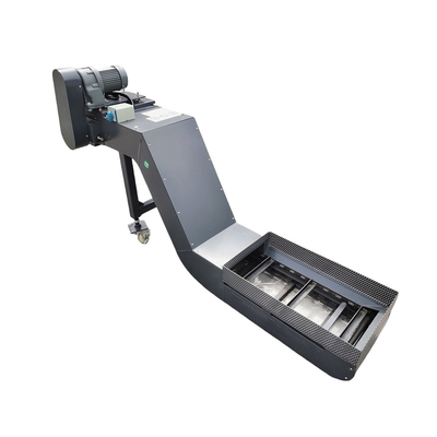 quality Customized Flat Rubber Belt CNC Chip Conveyor Horizontal Type For Metalworking factory