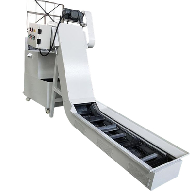 Good price Spiral Plate Chain Plate Drag Flight Scraper Chip Conveyor for CNC Machine Tools online
