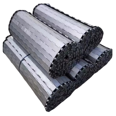 Good price Pitch 50.8mm Transportband Roller Chain Conveyor Hinged Belting Conveyor Belt Metal Chip Conveyor Chain online
